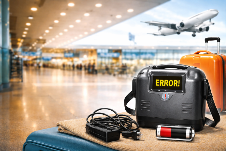 Fixing Common Issues with Portable Oxygen Concentrators While Travelling inner