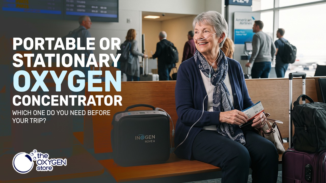 Portable or Stationary Oxygen Concentrator: Which One Do You Need Before Your Trip?